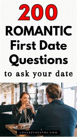 Appropriate first date questions